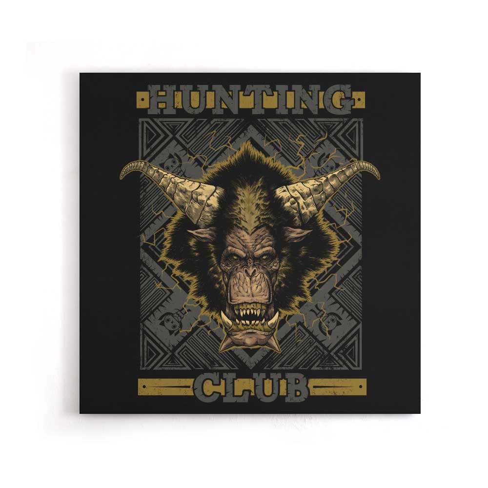 Hunting Club: Rajang - Canvas Print