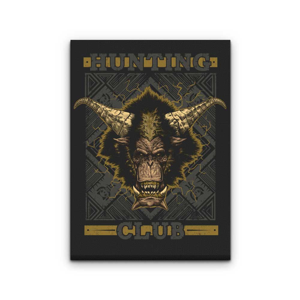 Hunting Club: Rajang - Canvas Print