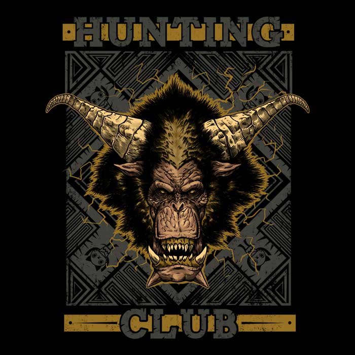 Hunting Club: Rajang - Fleece Blanket