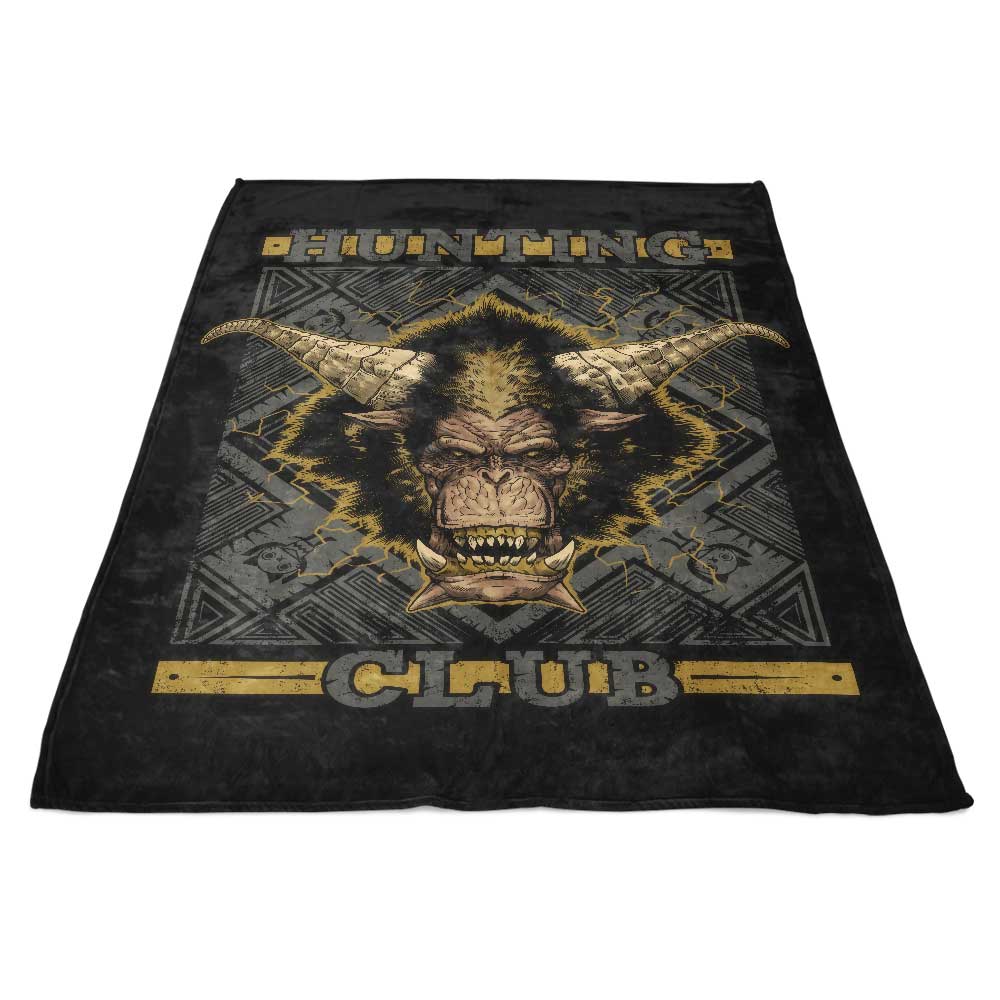 Hunting Club: Rajang - Fleece Blanket