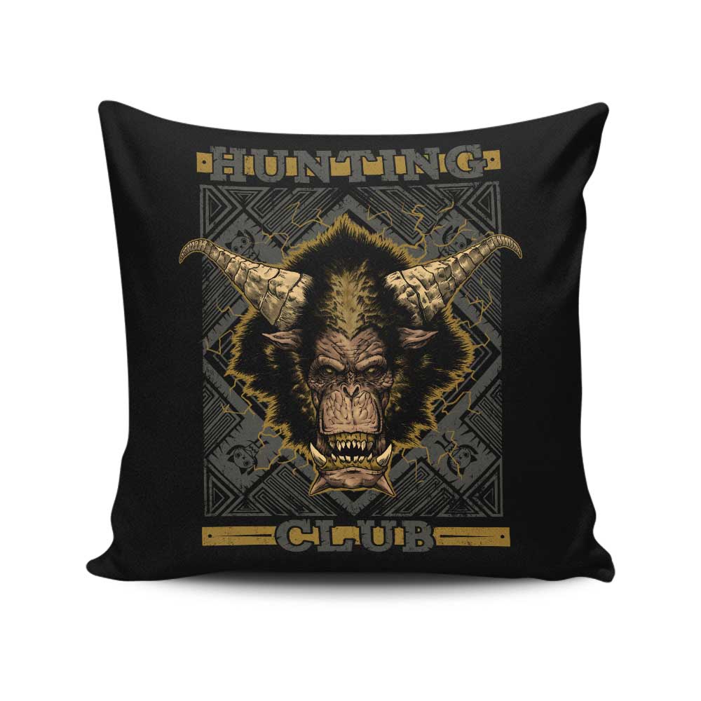Hunting Club: Rajang - Throw Pillow