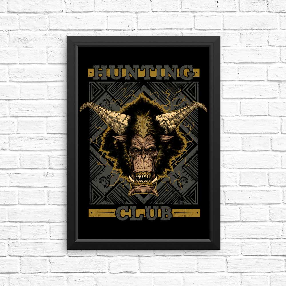 Hunting Club: Rajang - Posters & Prints