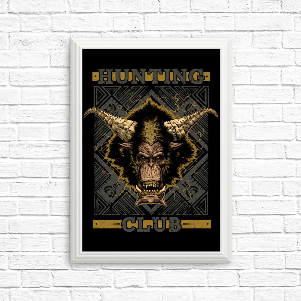 Hunting Club: Rajang - Posters & Prints