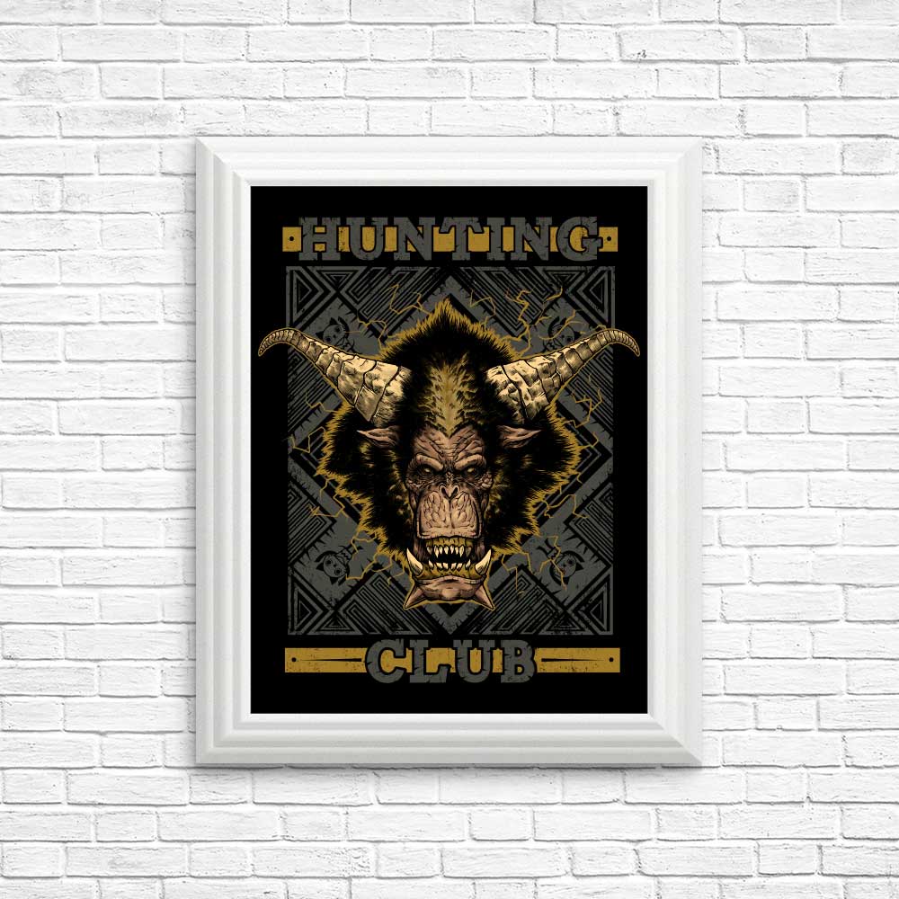 Hunting Club: Rajang - Posters & Prints