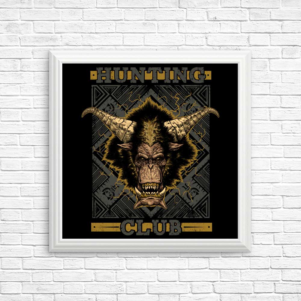 Hunting Club: Rajang - Posters & Prints