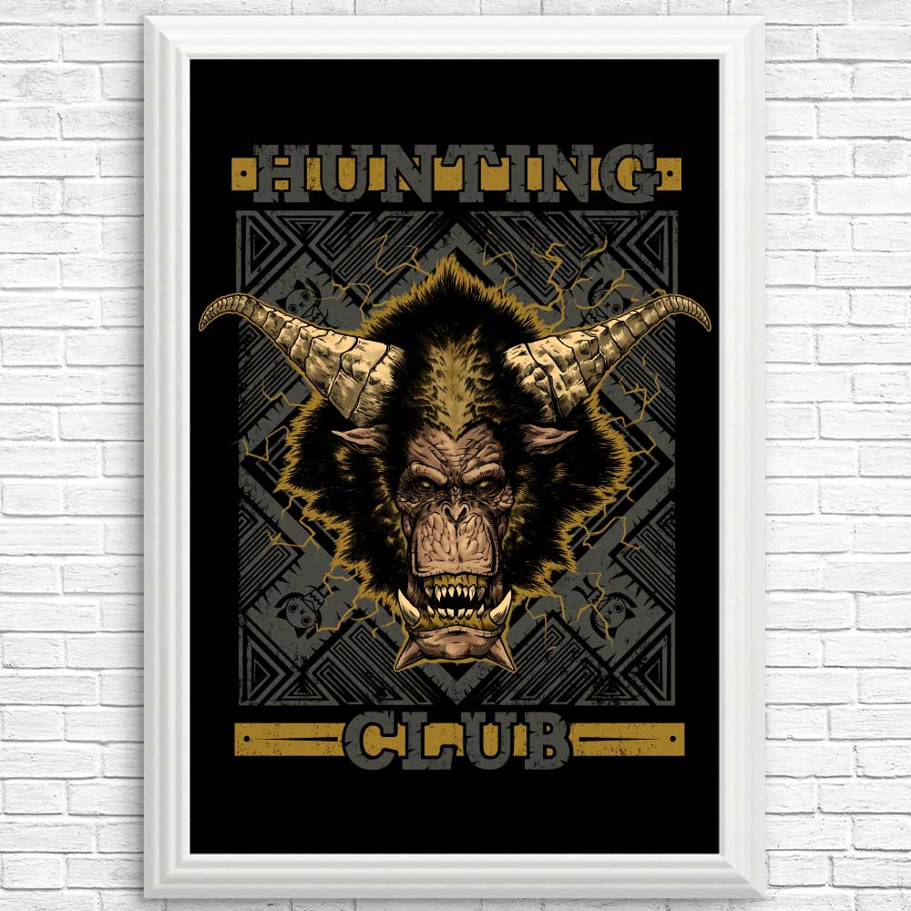 Hunting Club: Rajang - Posters & Prints