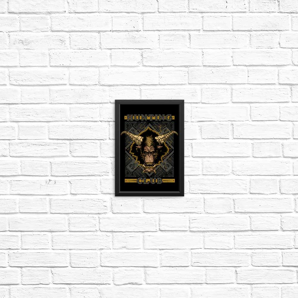 Hunting Club: Rajang - Posters & Prints