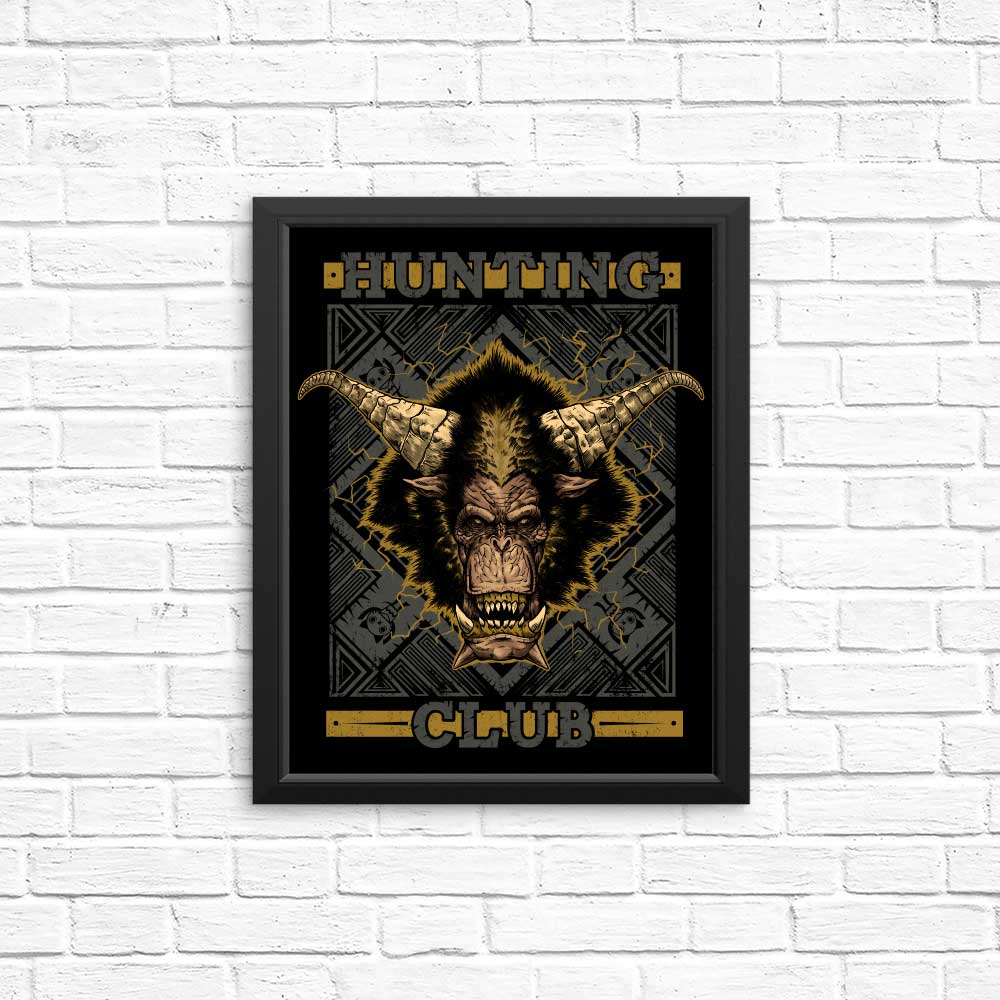 Hunting Club: Rajang - Posters & Prints
