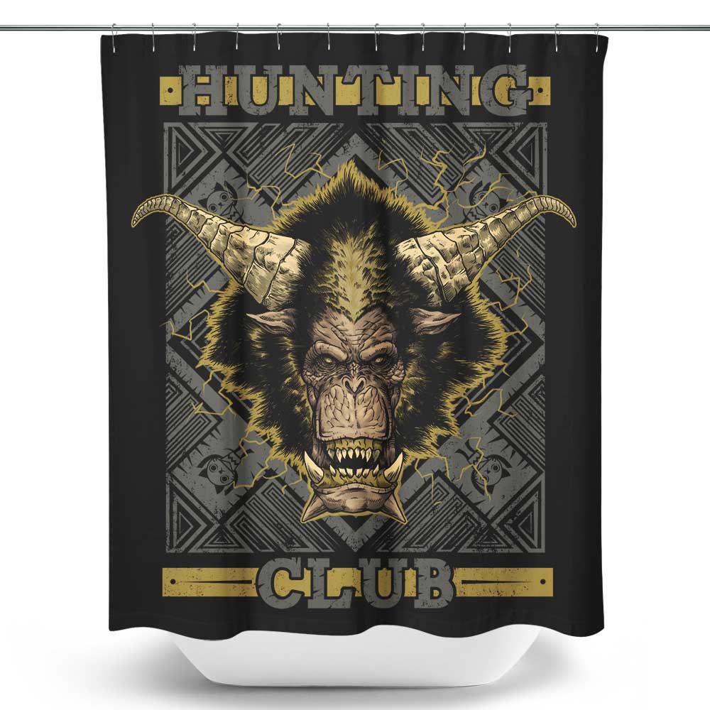 Hunting Club: Rajang - Shower Curtain