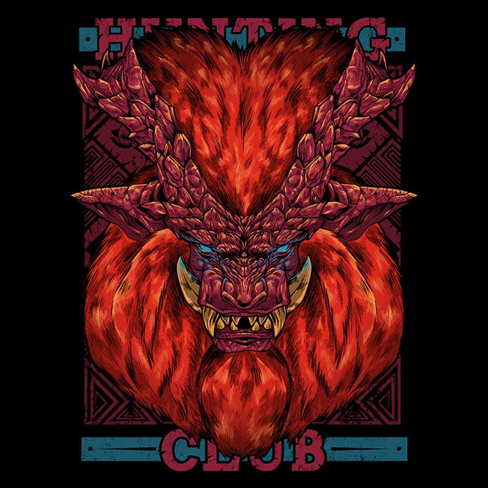 Hunting Club: Teostra - Throw Pillow