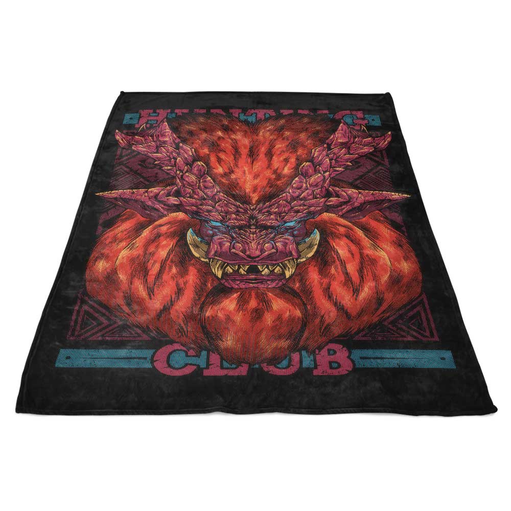 Hunting Club: Teostra - Fleece Blanket