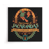Hurricane of Jacarandas - Canvas Print