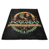 Hurricane of Jacarandas - Fleece Blanket