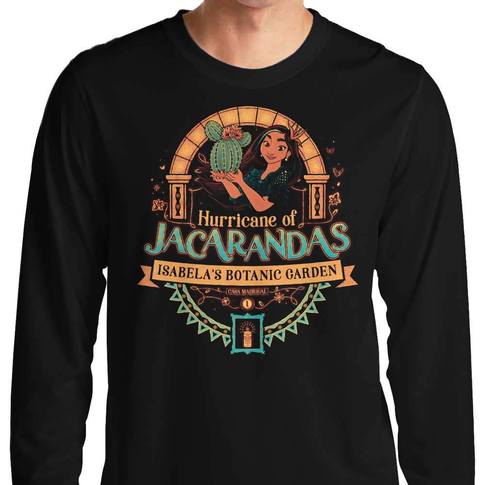 Hurricane of Jacarandas - Long Sleeve T-Shirt