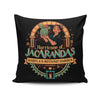 Hurricane of Jacarandas - Throw Pillow