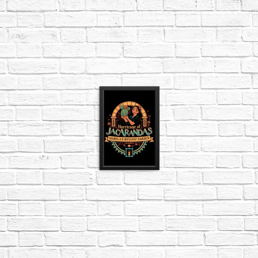 Hurricane of Jacarandas - Posters & Prints