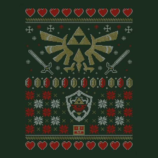 Hylian Christmas Sweater - Coasters