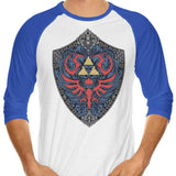 Hylian Victoriana - 3/4 Sleeve Raglan T-Shirt