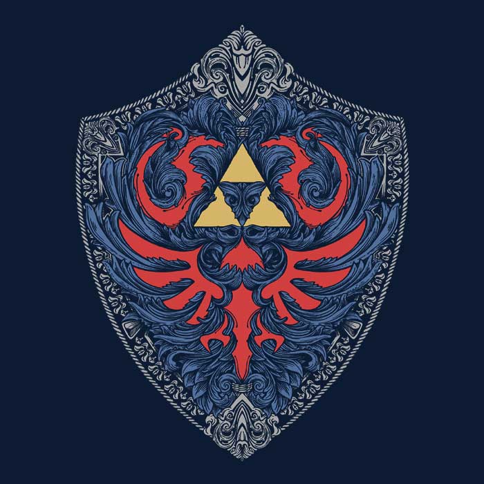 Hylian Victoriana - Throw Pillow