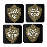 Hylian Victoriana (Gold) - Coasters