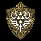 Hylian Victoriana (Gold) - Throw Pillow