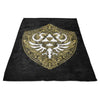 Hylian Victoriana (Gold) - Fleece Blanket