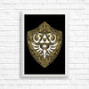 Hylian Victoriana (Gold) - Posters & Prints