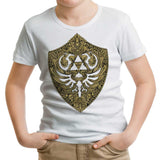 Hylian Victoriana (Gold) - Youth Apparel