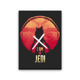 I am No Jedi - Canvas Print
