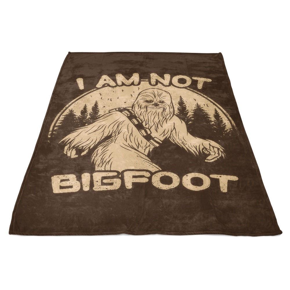 I Am Not Bigfoot - Fleece Blanket