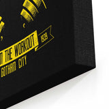 I Am the Workout - Canvas Print