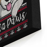 I Believe in Santa Paws - Canvas Print