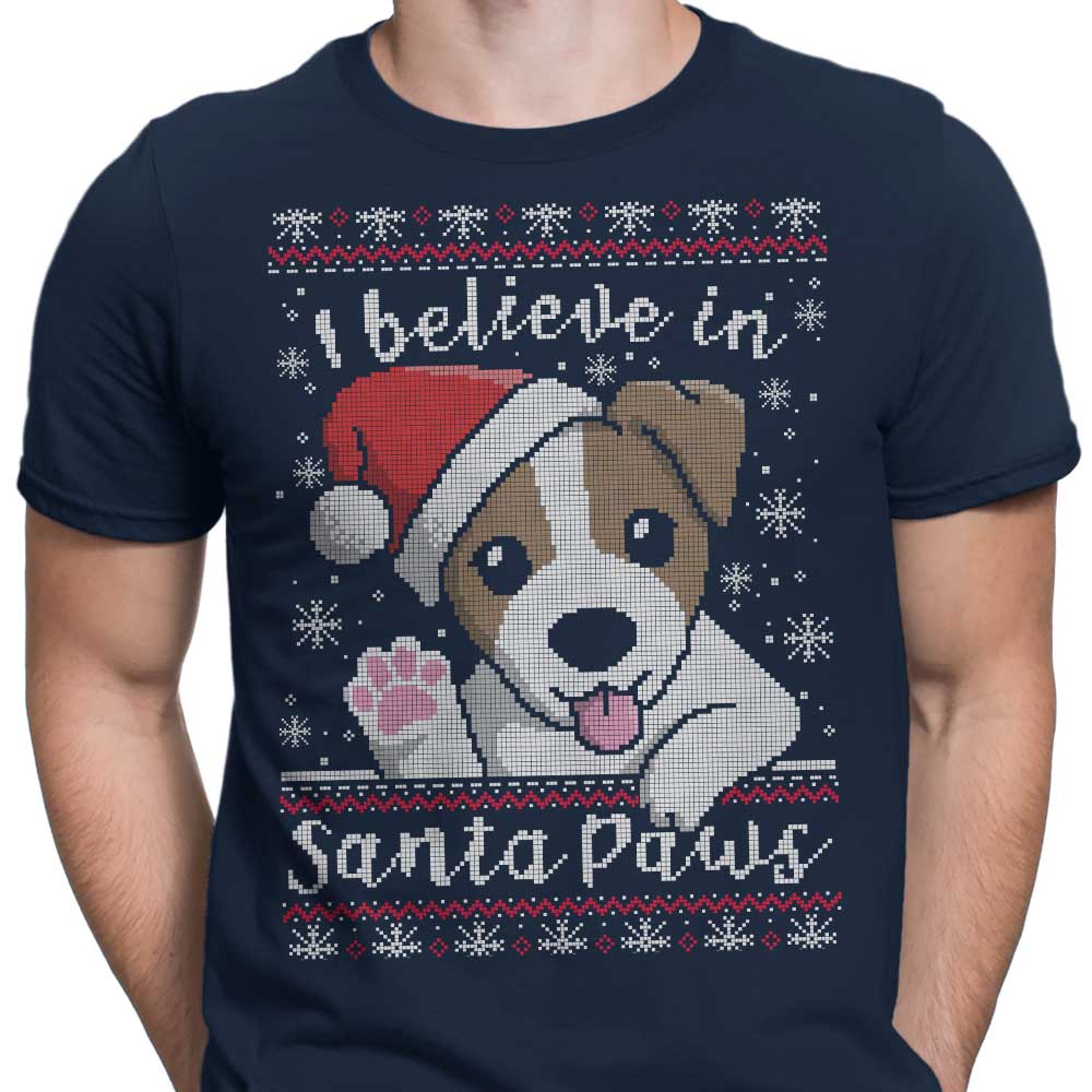 I Believe in Santa Paws - Men's Apparel