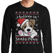 I Believe in Santa Paws - Long Sleeve T-Shirt