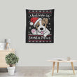 I Believe in Santa Paws - Wall Tapestry