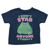I Didn't Stab Anyone - Youth Apparel