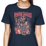 I Freaking Love Horror Movies - Women's Apparel
