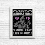 I Gave You My Heart - Posters & Prints