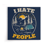 I Hate People - Canvas Print