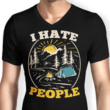 I Hate People - Men's V-Neck