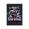 I Have a Flesh Wound - Canvas Print