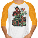 I Heart Nightmares - 3/4 Sleeve Raglan T-Shirt