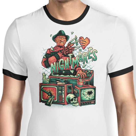 I Heart Nightmares - Ringer T-Shirt