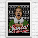 I Know Him Sweater - Posters & Prints