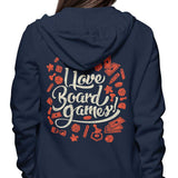 I Love Board Games - Hoodie