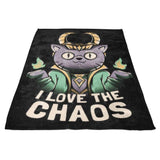 I Love the Chaos - Fleece Blanket