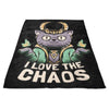 I Love the Chaos - Fleece Blanket