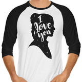 I Love You - 3/4 Sleeve Raglan T-Shirt