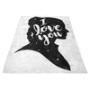I Love You - Fleece Blanket
