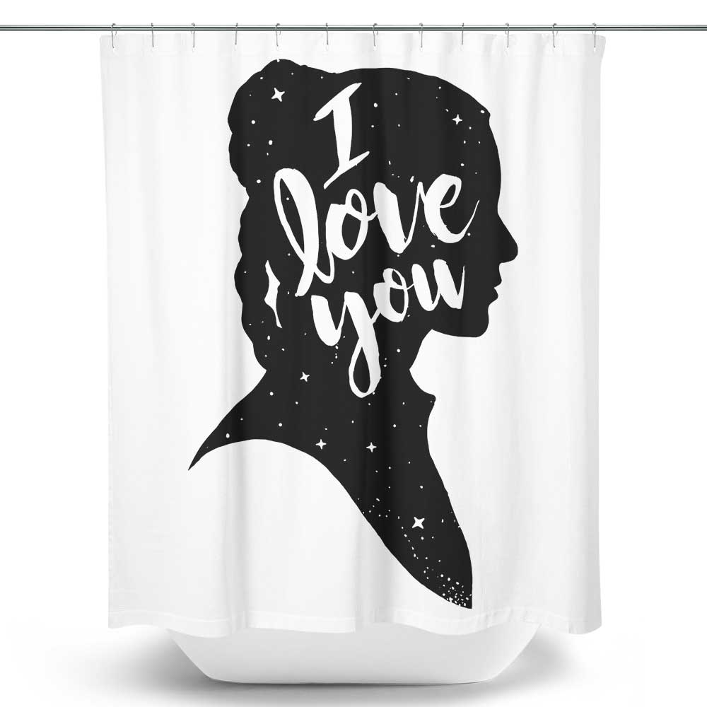 I Love You - Shower Curtain